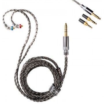 FiiO LC-RC ezüstözött réz kábel MMCX-2.5/3.5/4.4 
